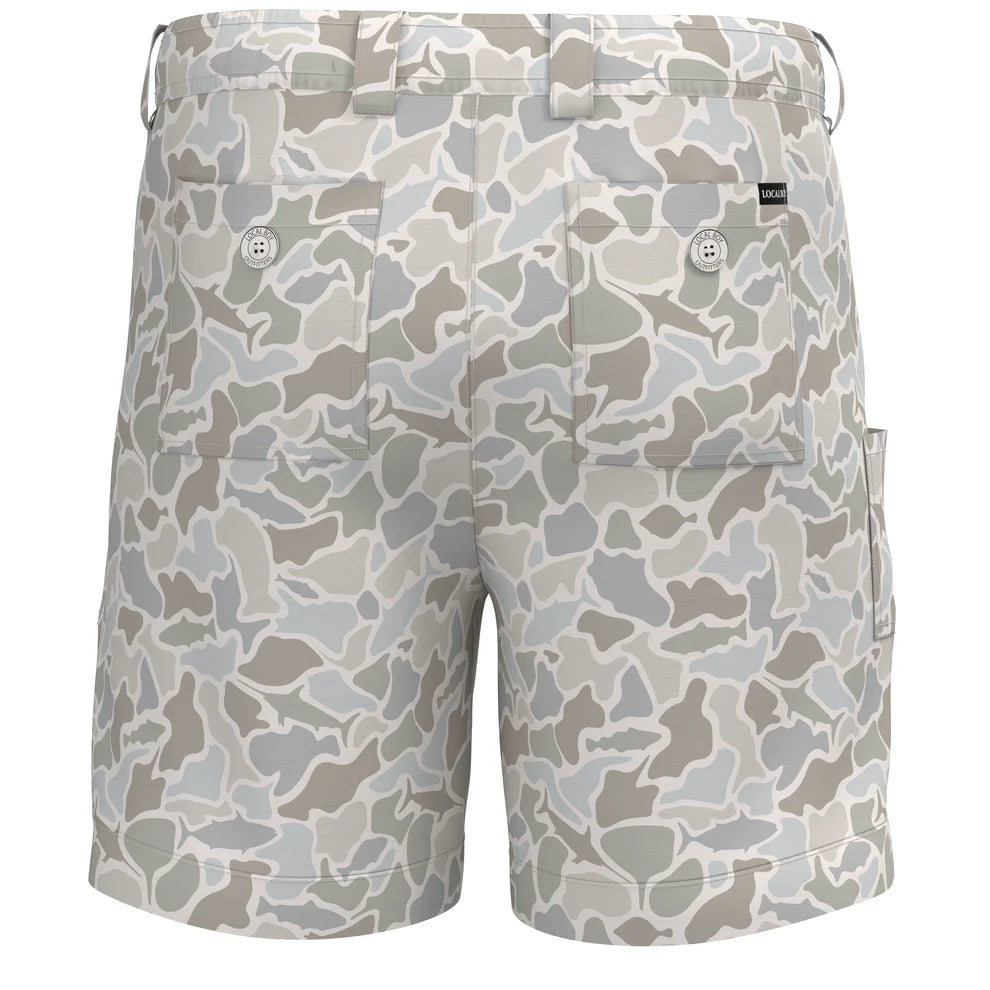 Men's Local Boy Chum Short in Salt Water Camo