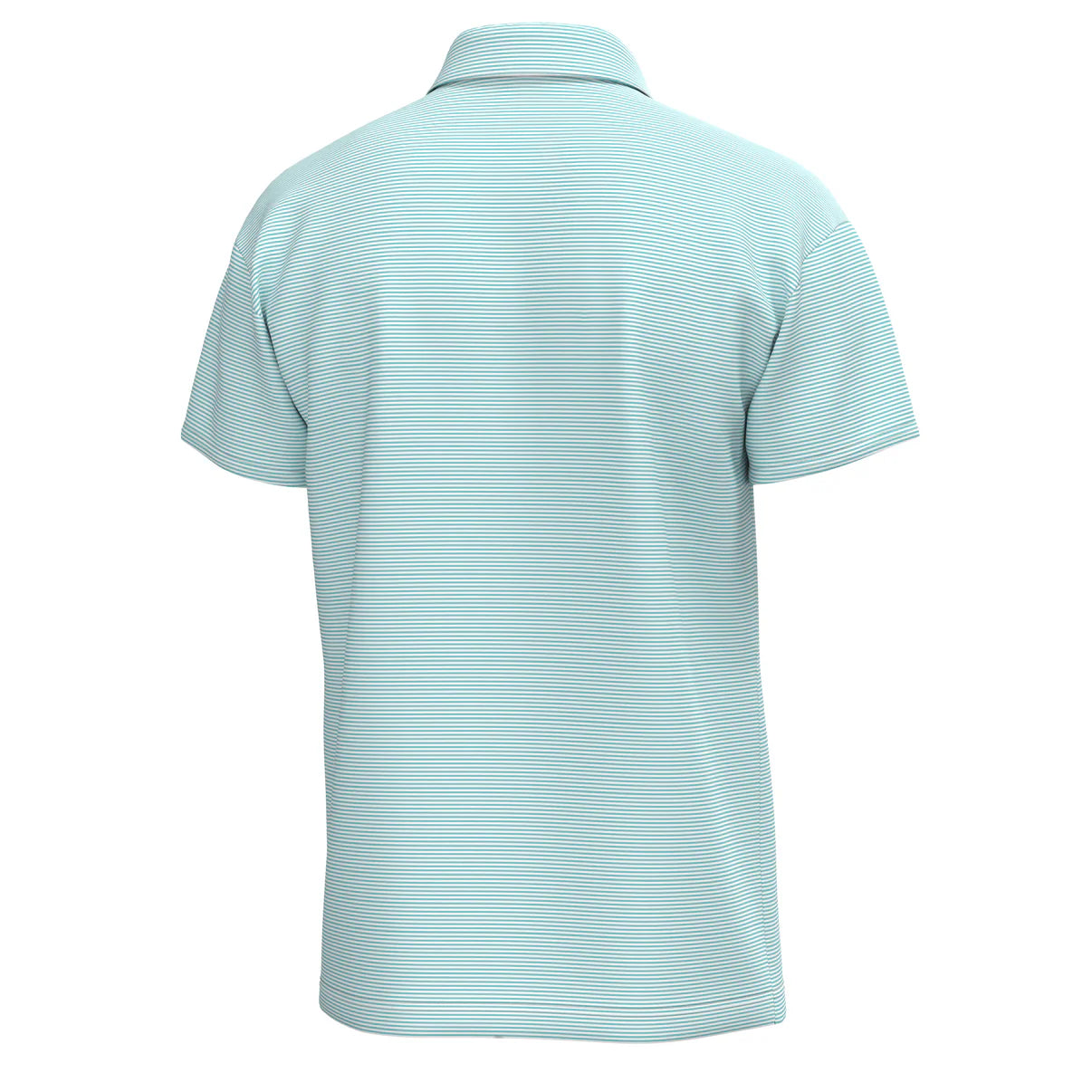 Local Boy Youth Palms Polo in Aqua/White