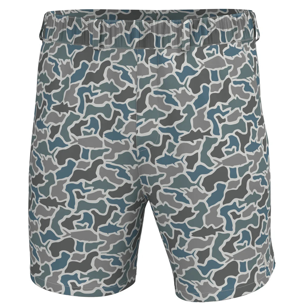 Men's Local Boy Volley Short In Fish Camo
