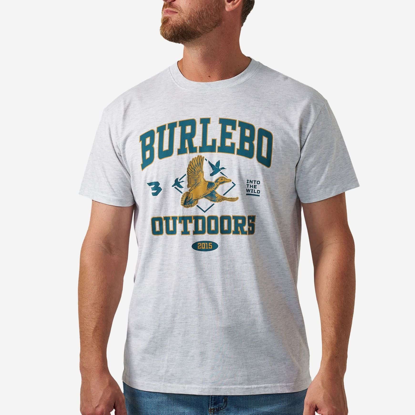 Burlebo Fly Wild T-Shirt - Ash Grey
