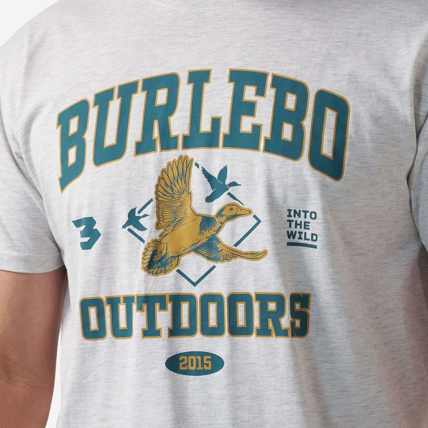 Burlebo Fly Wild T-Shirt - Ash Grey