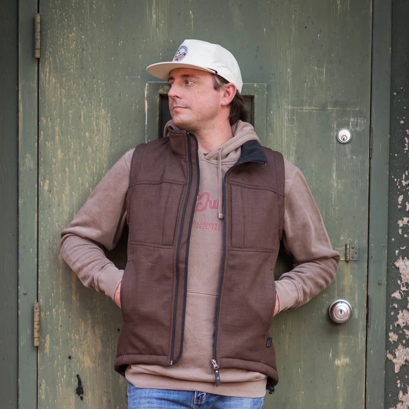 STS Ranchwear | Weston Vest in Chocolate