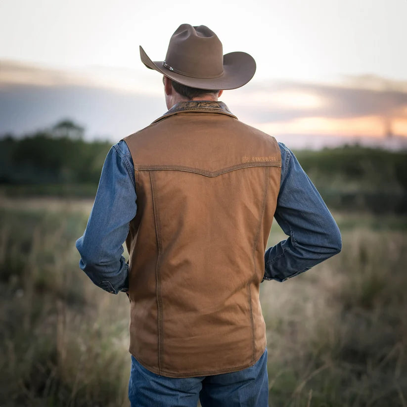 STS Ranchwear | Owen Concealed Carry Canvas Vest