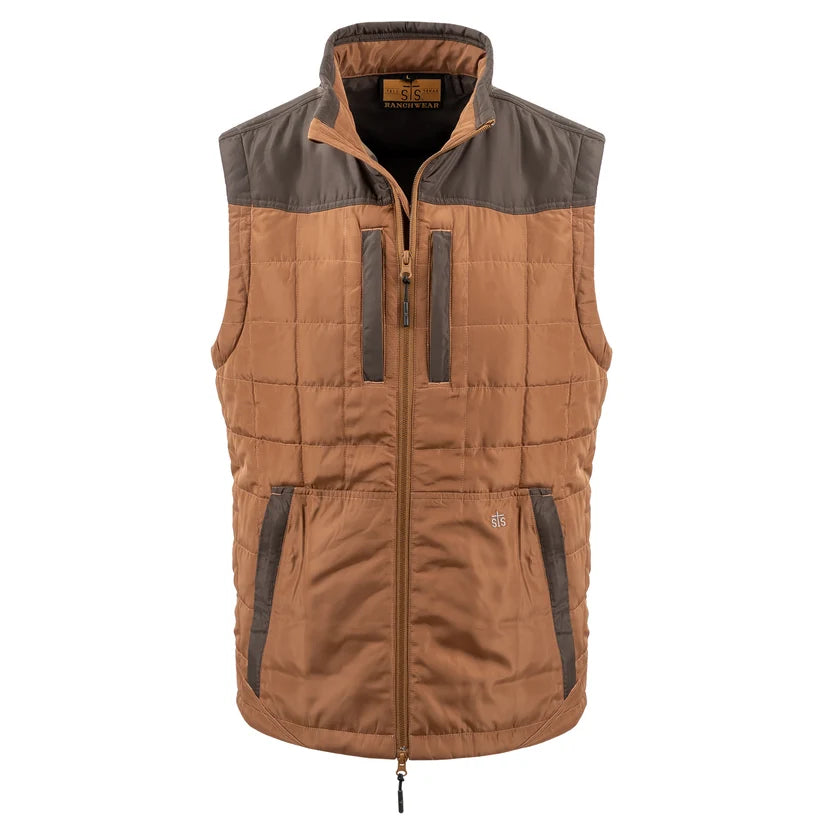 STS Ranchwear | Ogden Vest in Brown