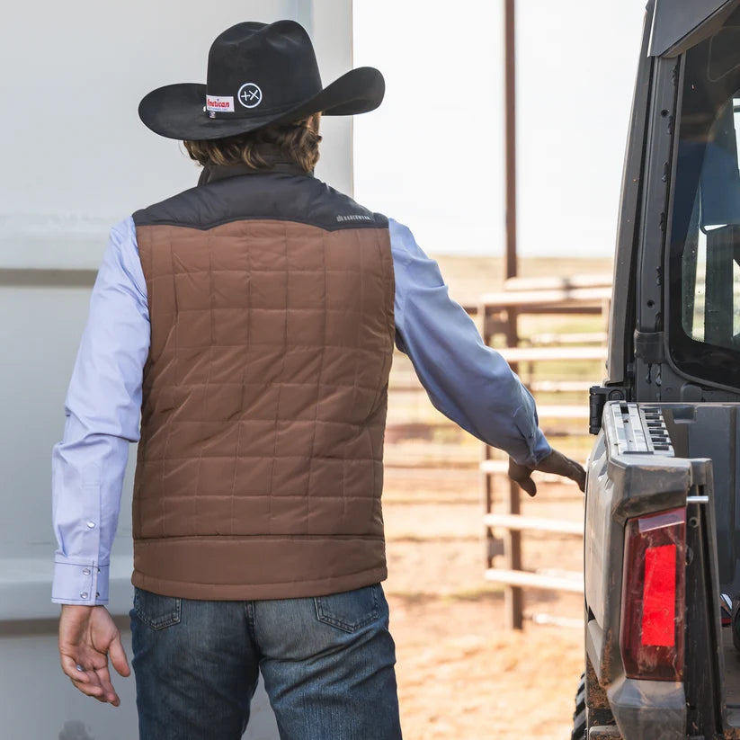 STS Ranchwear | Ogden Vest in Brown
