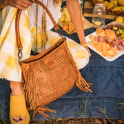 STS Sweetgrass Tess Fringe Purse