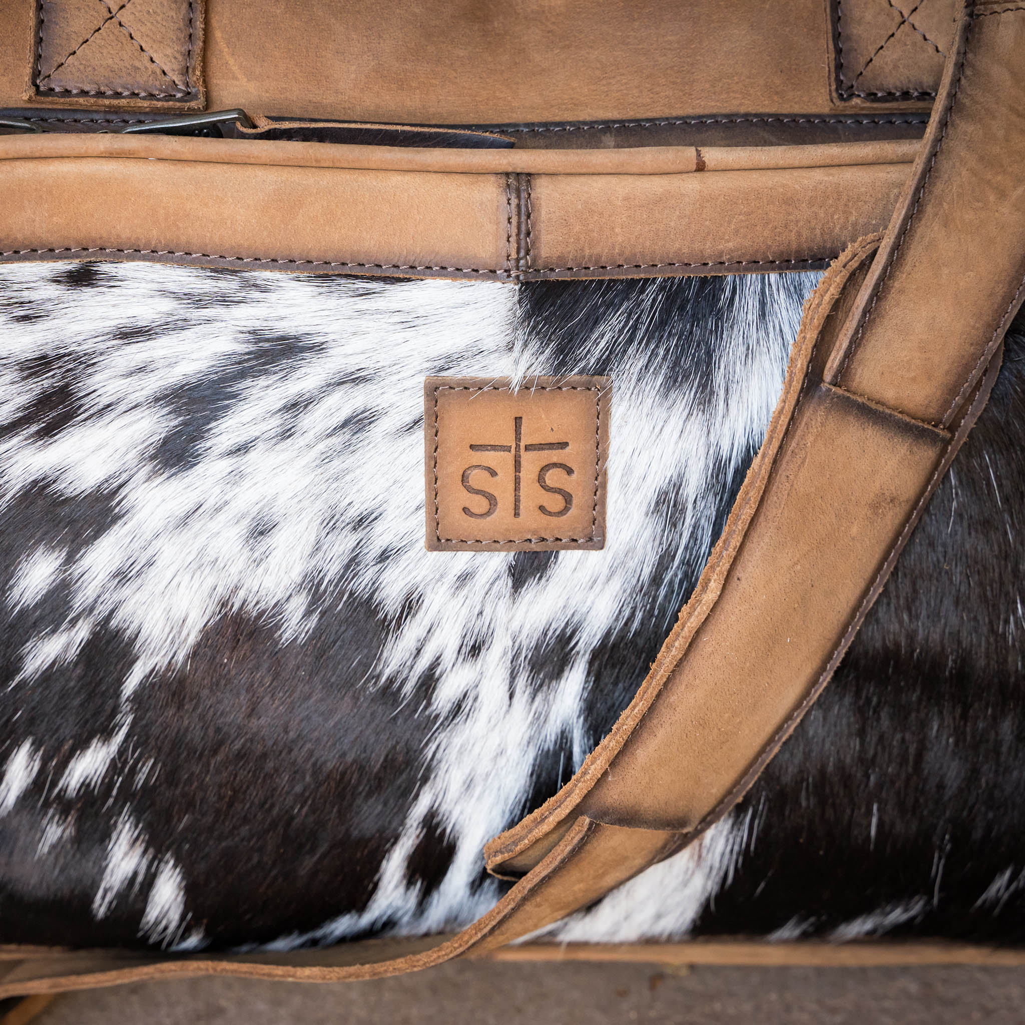 STS Cowhide Carry-On