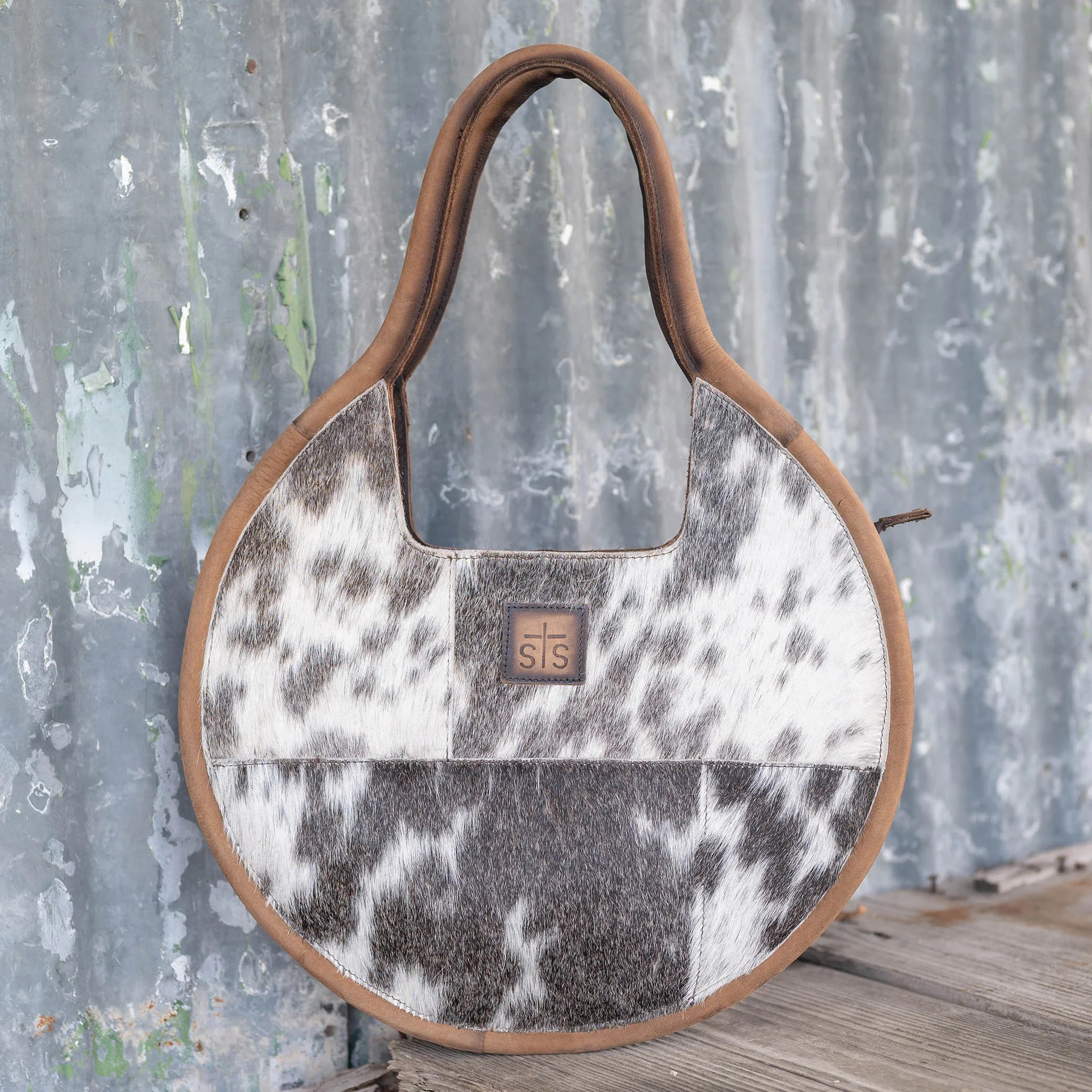 STS Cowhide Dolly Purse