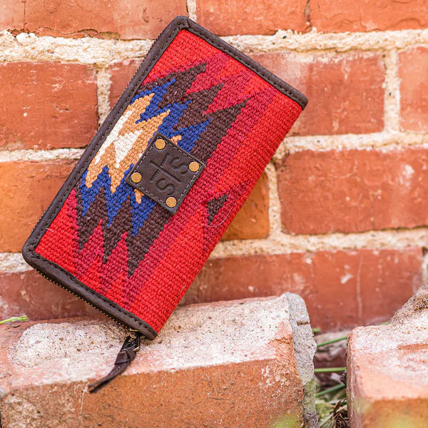 STS CRIMSON SUN BIFOLD WALLET