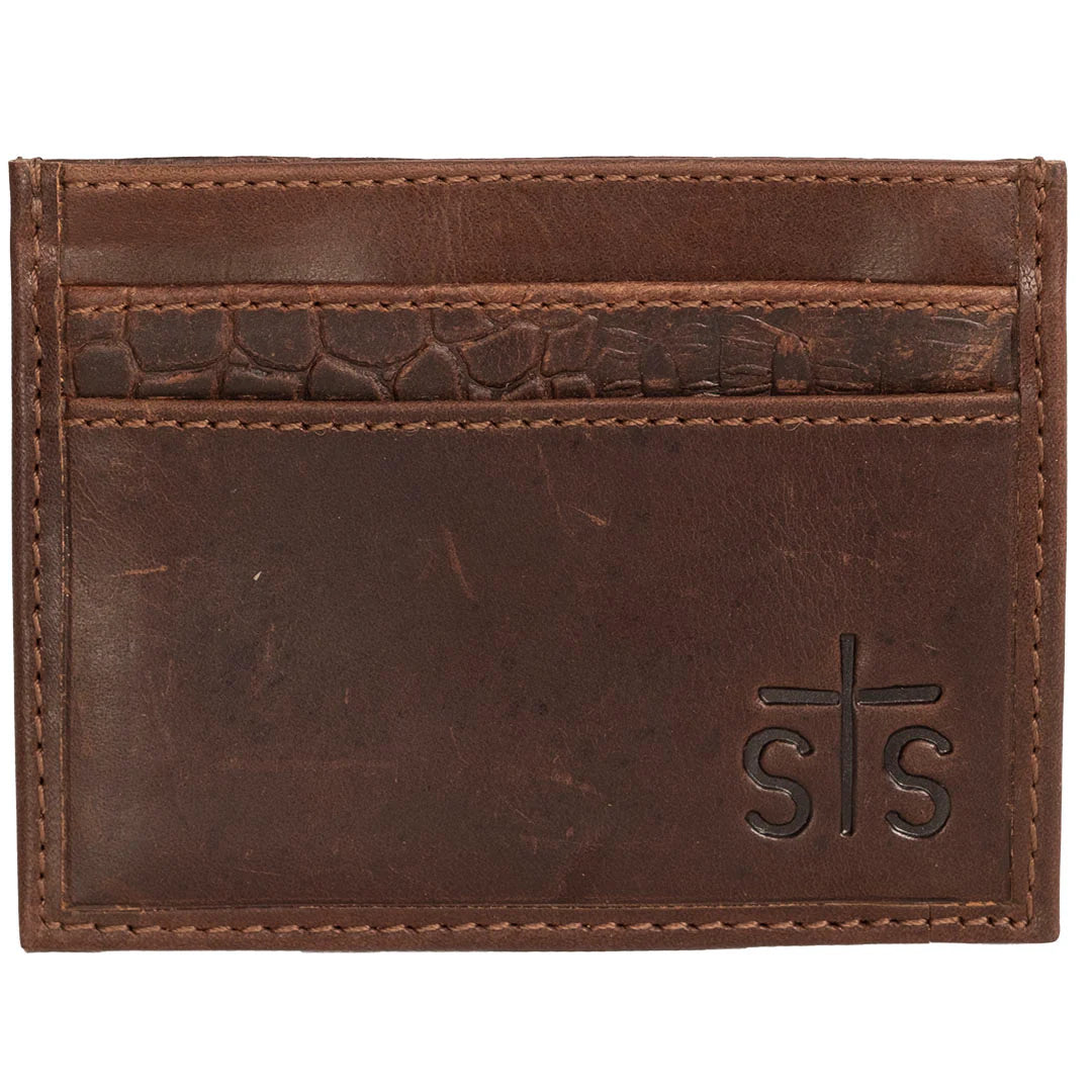 STS Croc Card Wallet