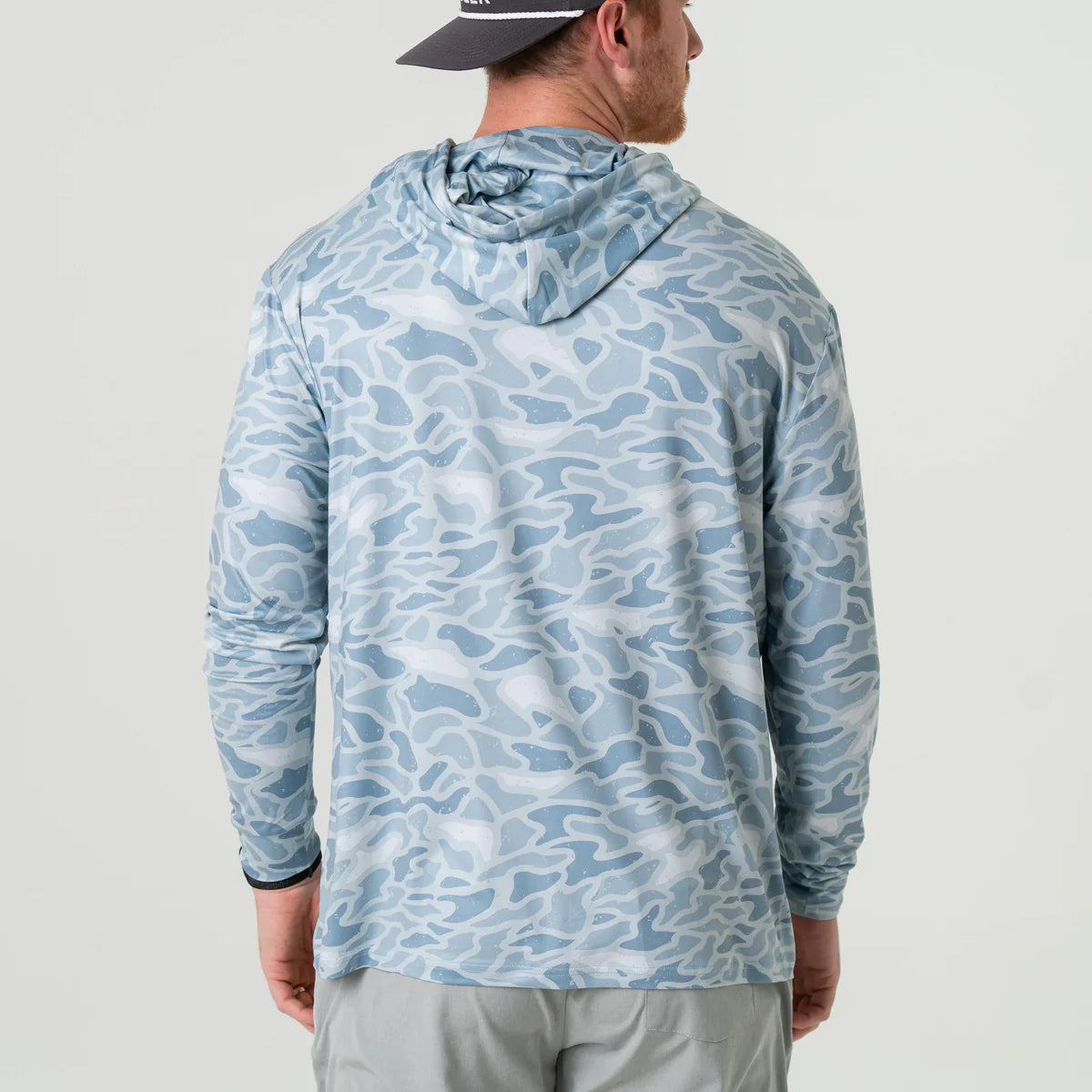 Men's Burlebo Performance Hoodie - Seaside Camo