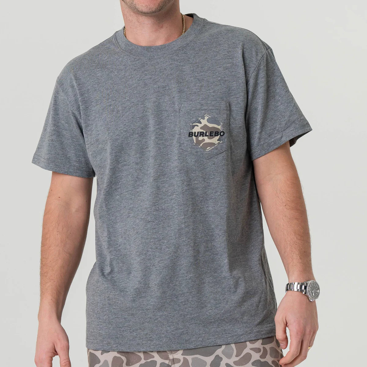 Burlebo Rad Dad Deer Camo T-Shirt
