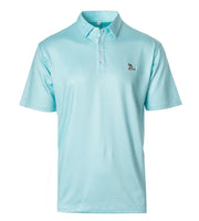 Toddler & Youth Roost Mallard Polo in Aqua/White