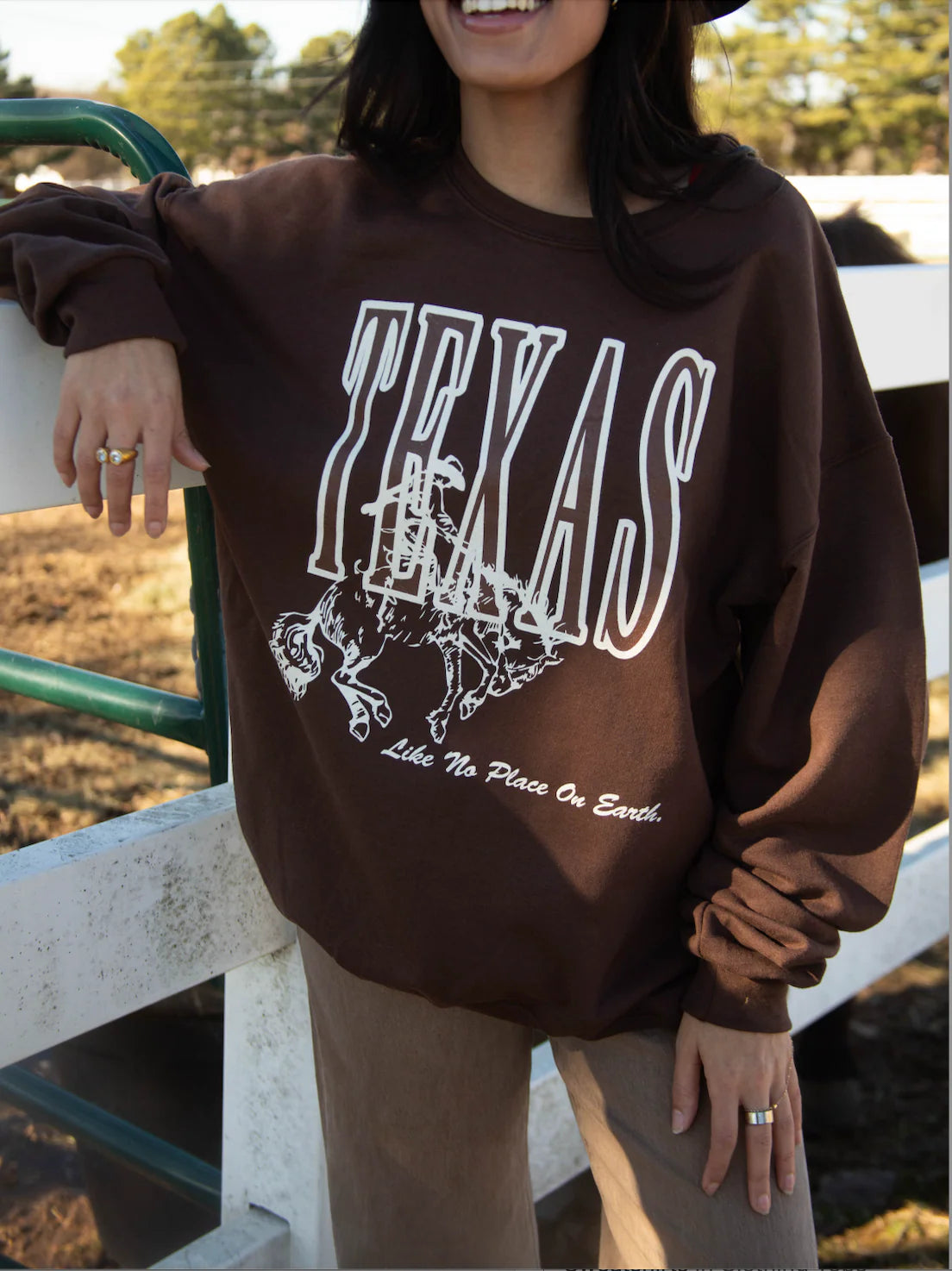 Texas - Like No Place on Earth Sweatshirt