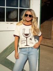 Country Spirit Ringer Tee