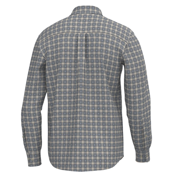 Local Boy | Faulk Dress Shirt in Slate/Rust/Navy