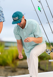 Local Boy Low Country Button Down in Mint