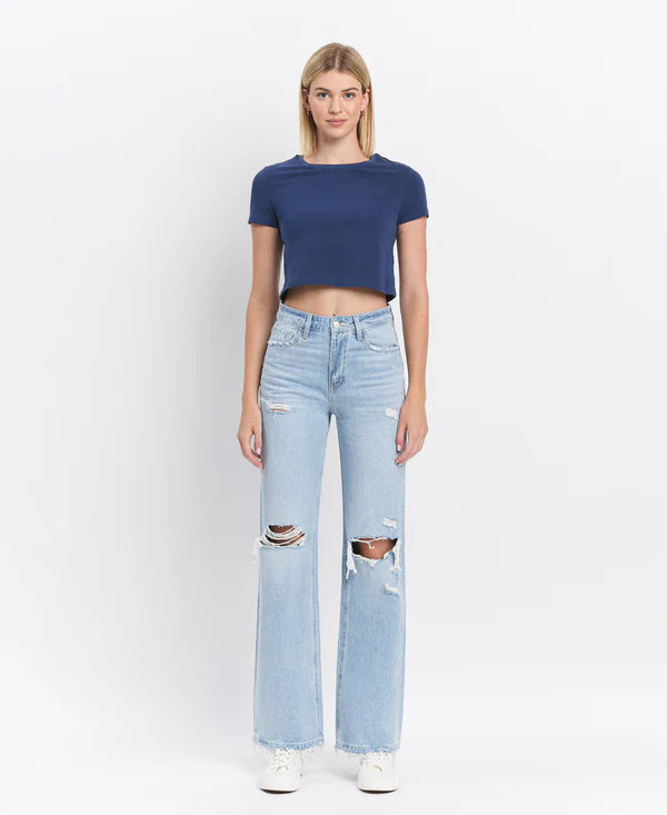 Western Promise Super High Rise 90's Vintage Flare Jeans