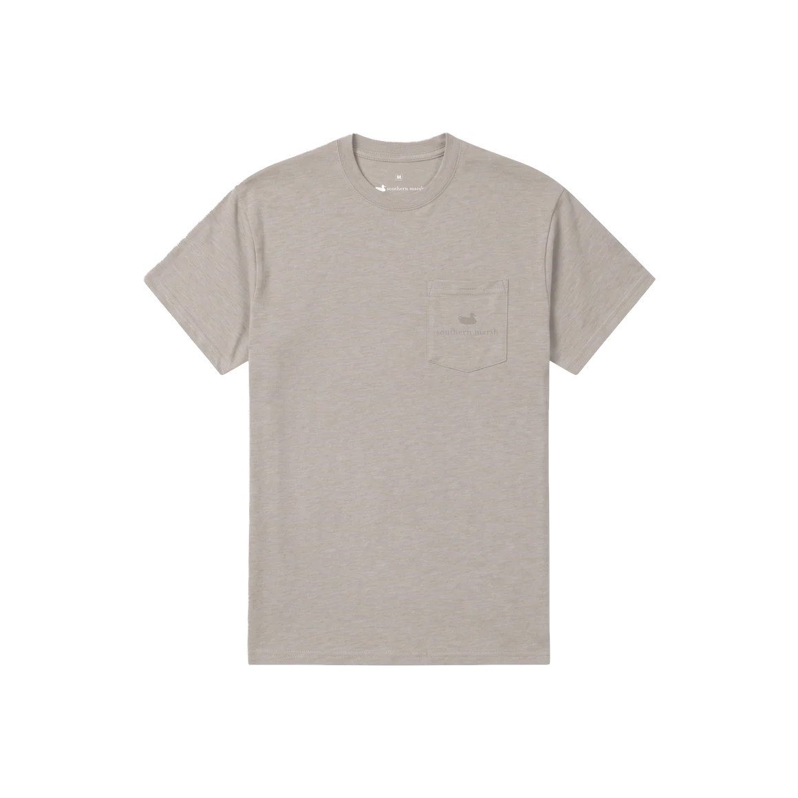 Southern Marsh At The Ready Seawash T-Shirt in Burnt Taupe