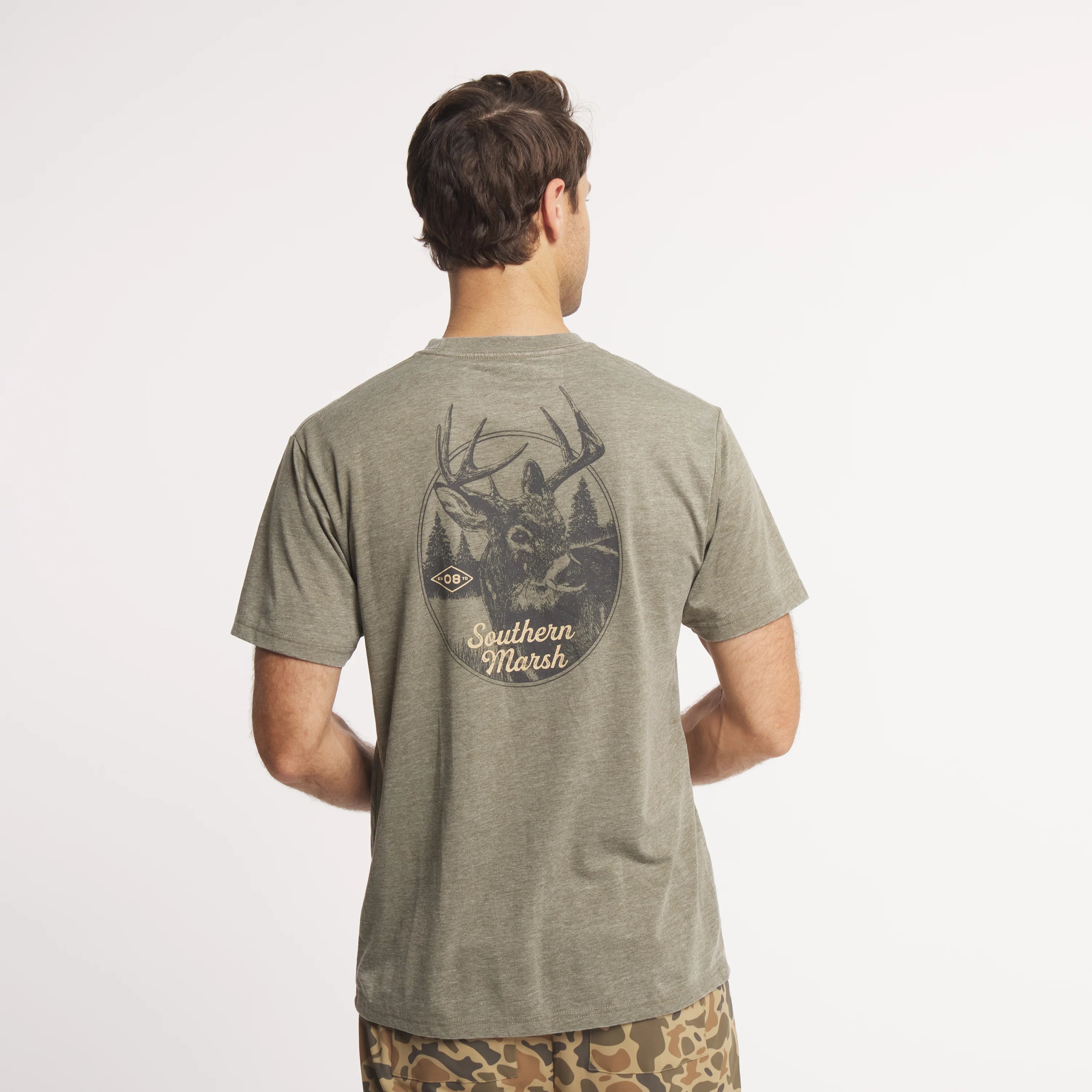Southern Marsh Whitetail Seawash T-Shirt