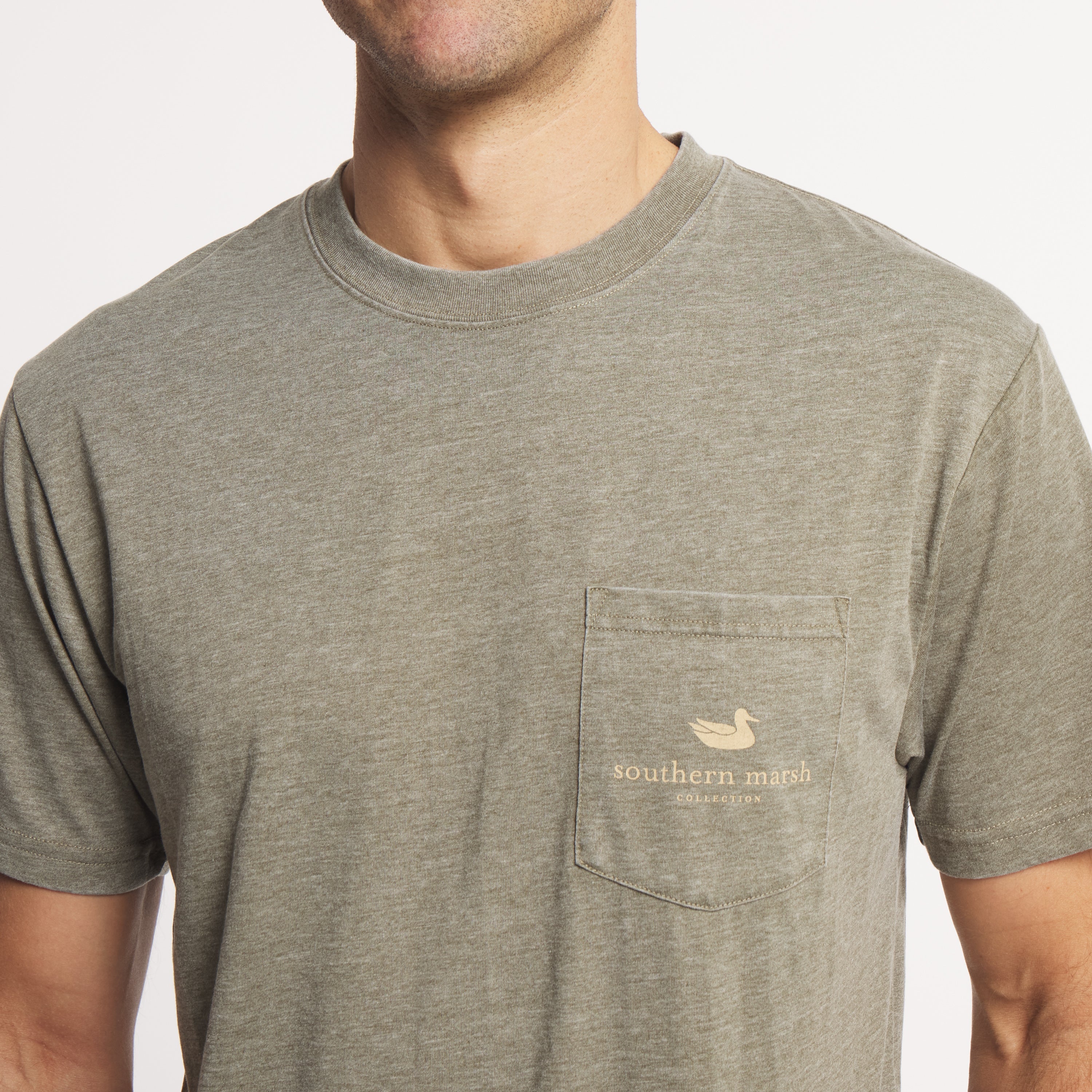 Southern Marsh Whitetail Seawash T-Shirt