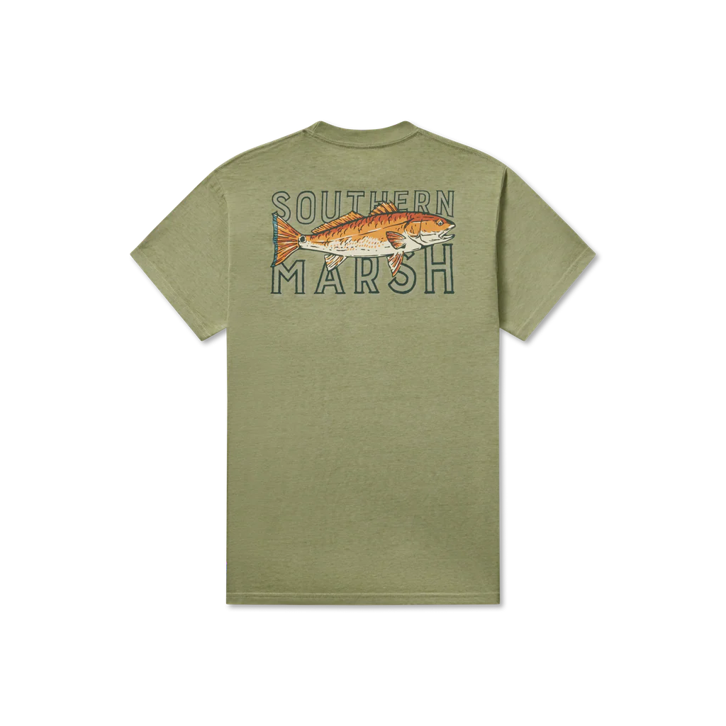 Men's Southern Marsh SEAWASH Redfish Catch in Brigade Olive