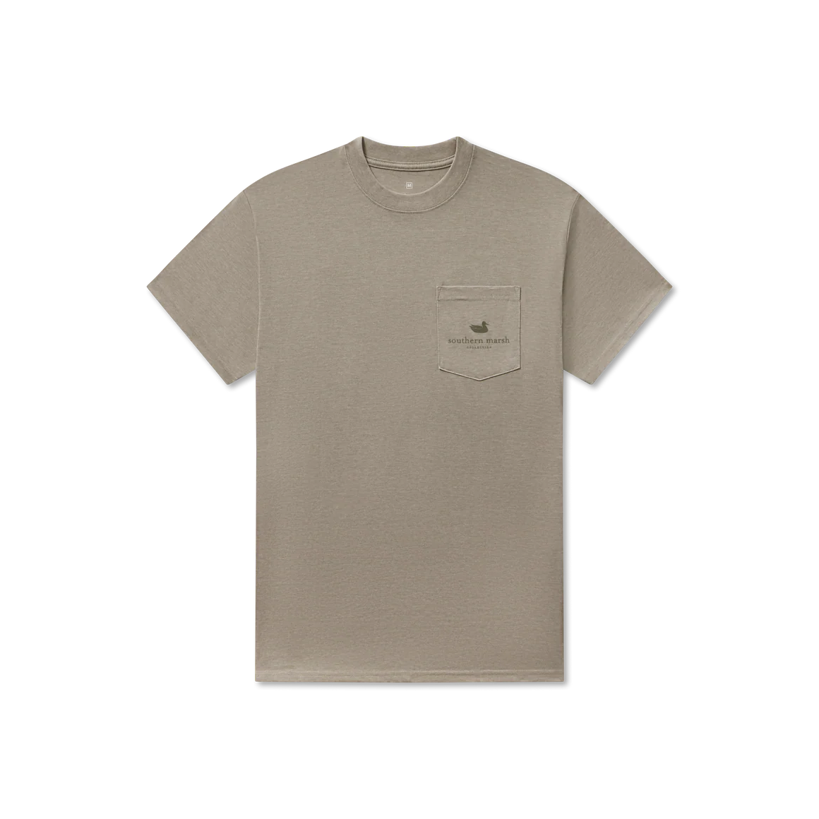 Men's Southern Marsh SEAWASH Mallard Sighting T-Shirt in Burnt Taupe