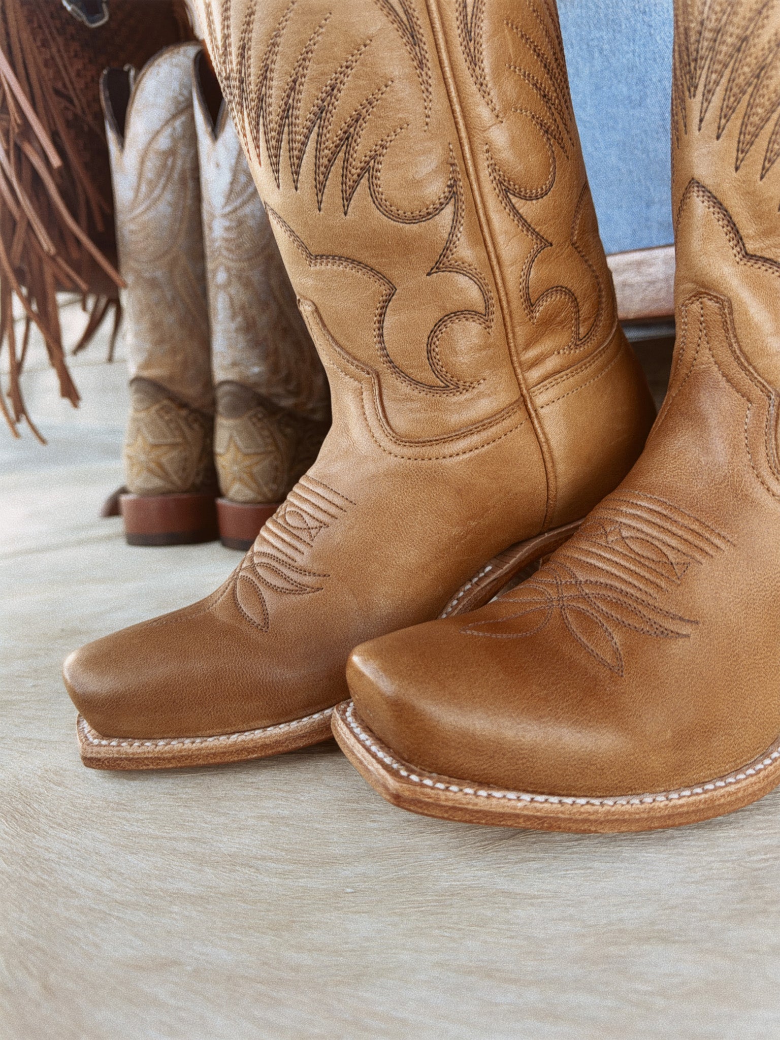 Women's Hyer Leawood Honey Mestizo Boots