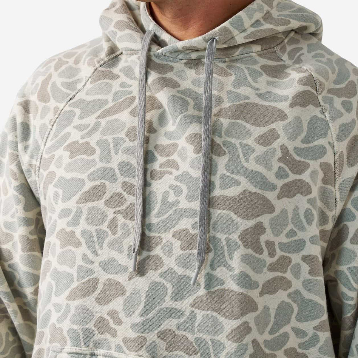 Burlebo | Vintage Washed Hoodie - Classic Deer Camo