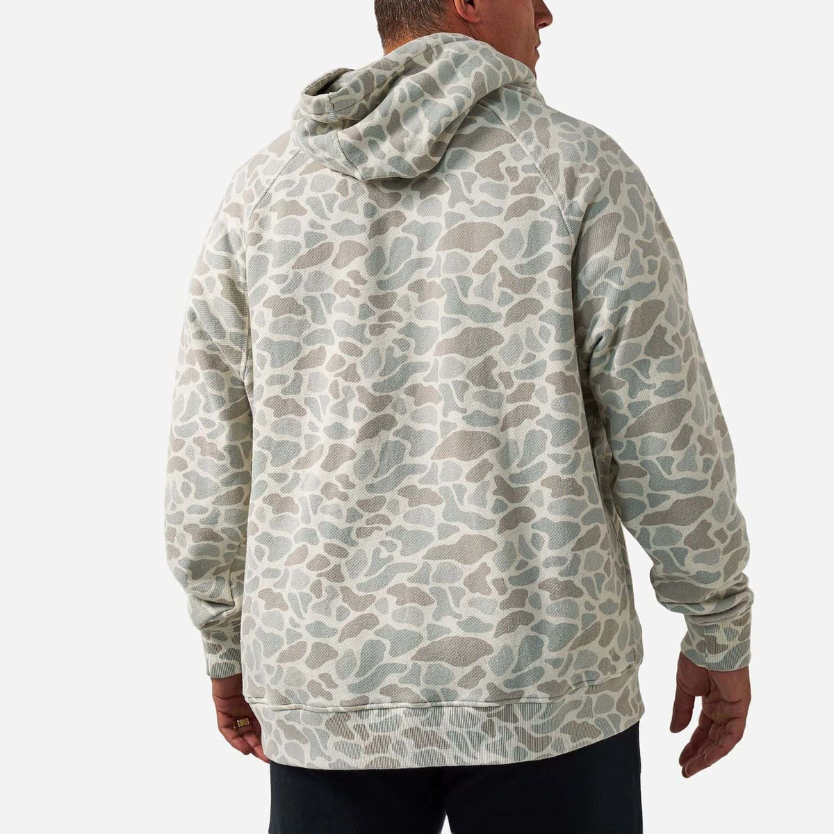Burlebo | Vintage Washed Hoodie - Classic Deer Camo