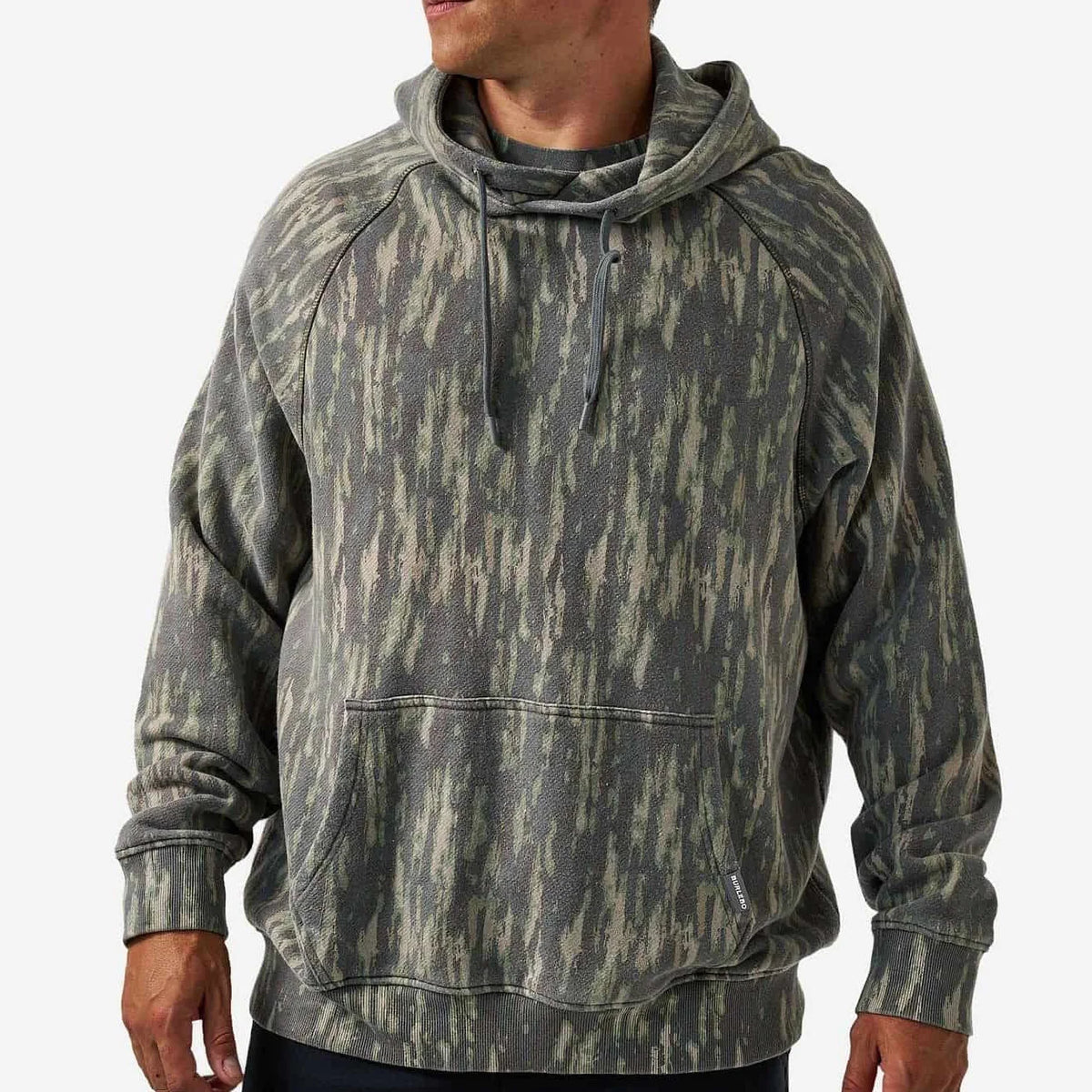 Burlebo | Vintage Washed Hoodie - Midland Camo