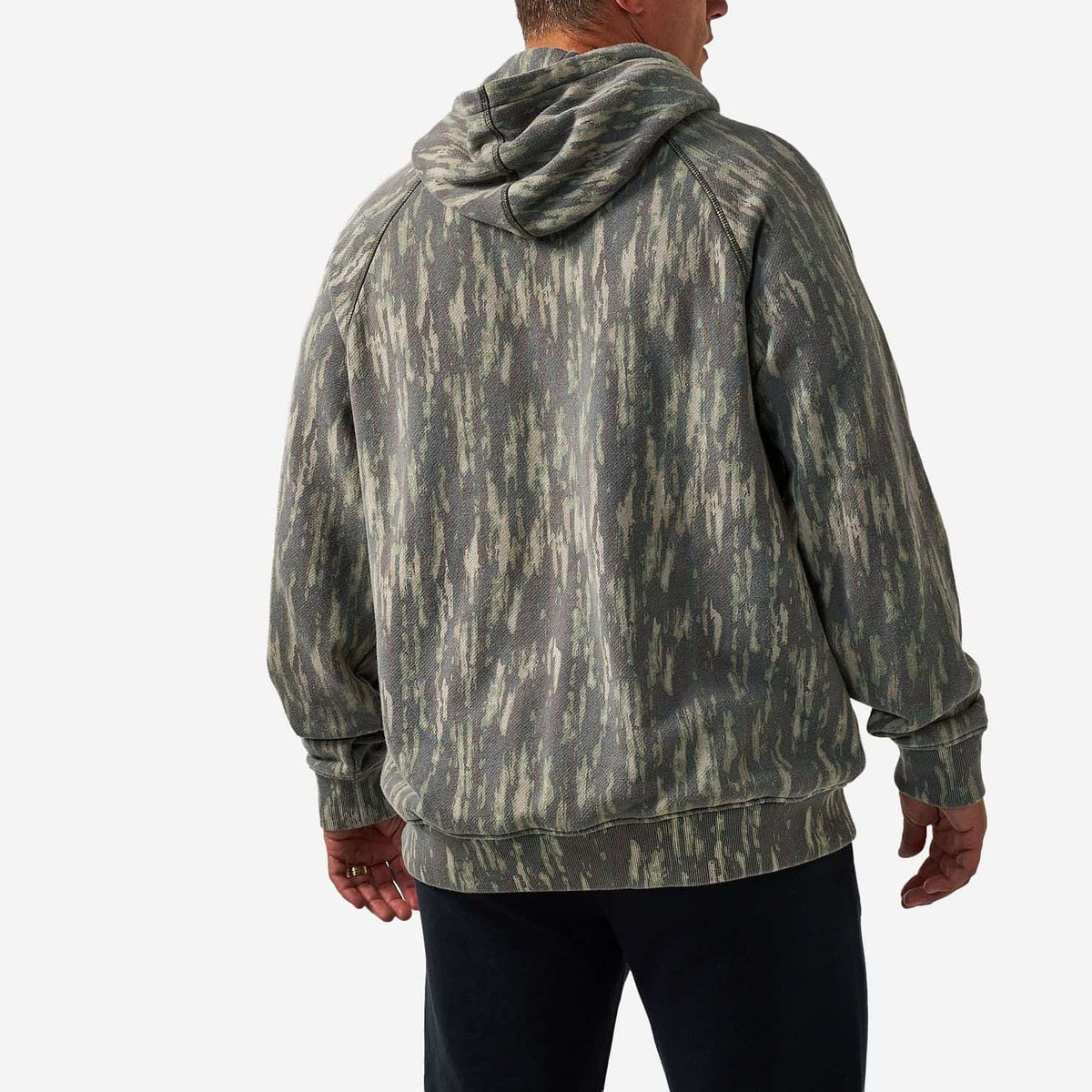 Burlebo | Vintage Washed Hoodie - Midland Camo