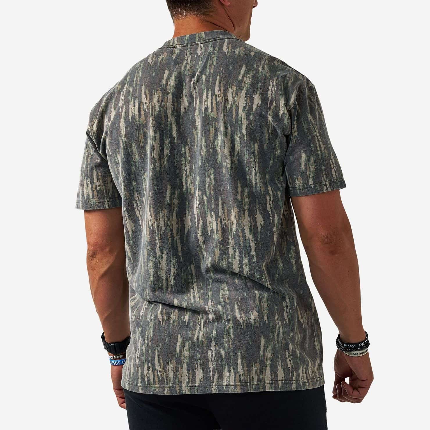 Burlebo Vintage Washed Tee - Midland Camo