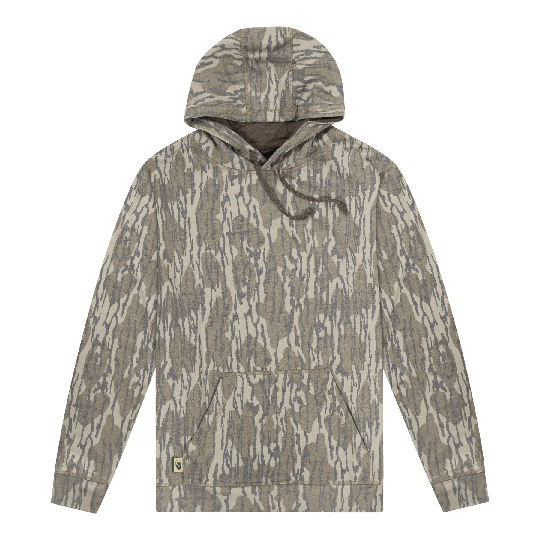 Mossy Oak Triblend Washed Hoodie in Bottomland