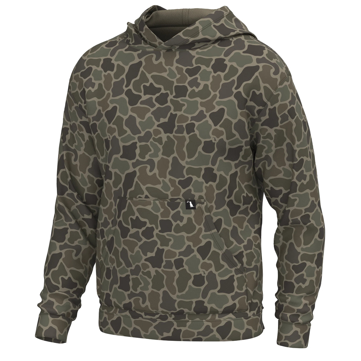 Local Boy | Youth Hilltop Hoodie in Brush Camo