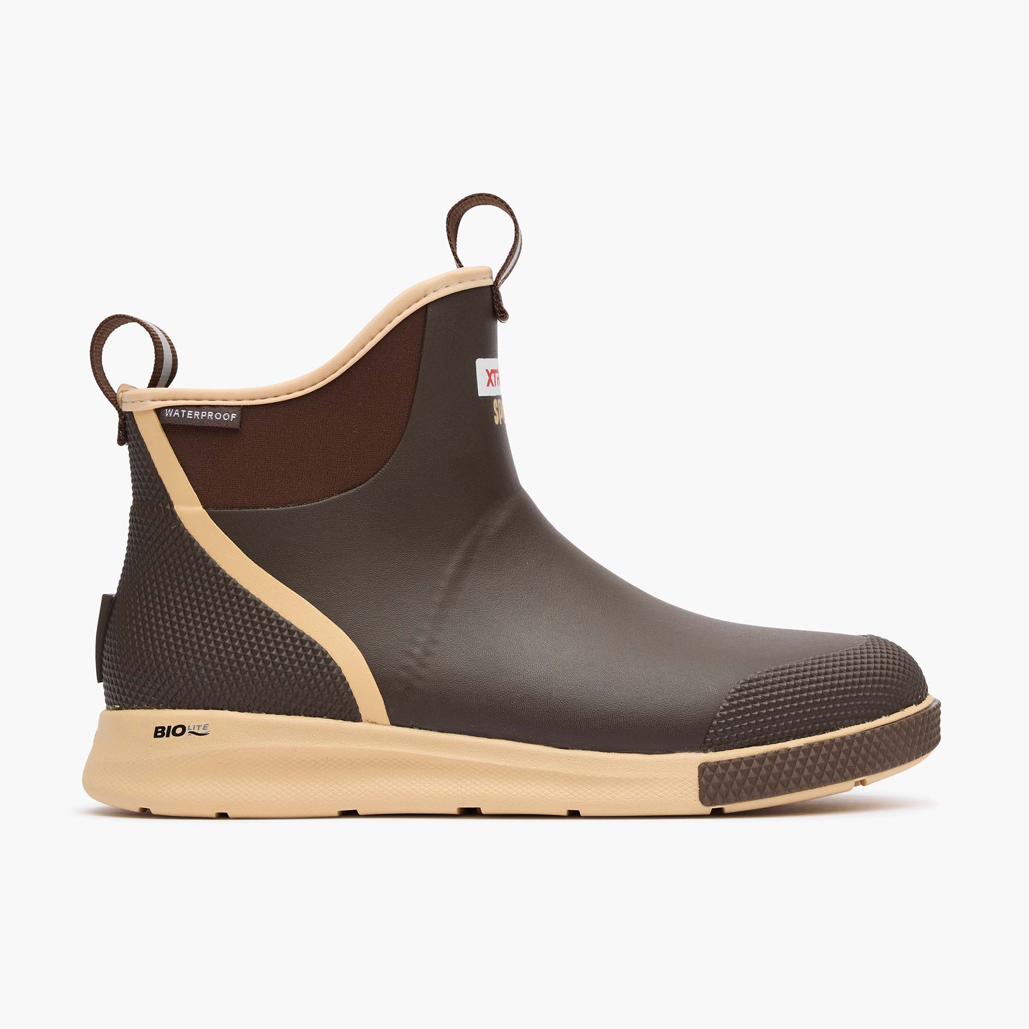 Men's Xtratuf Sport Ankle Deck Boot in Brown