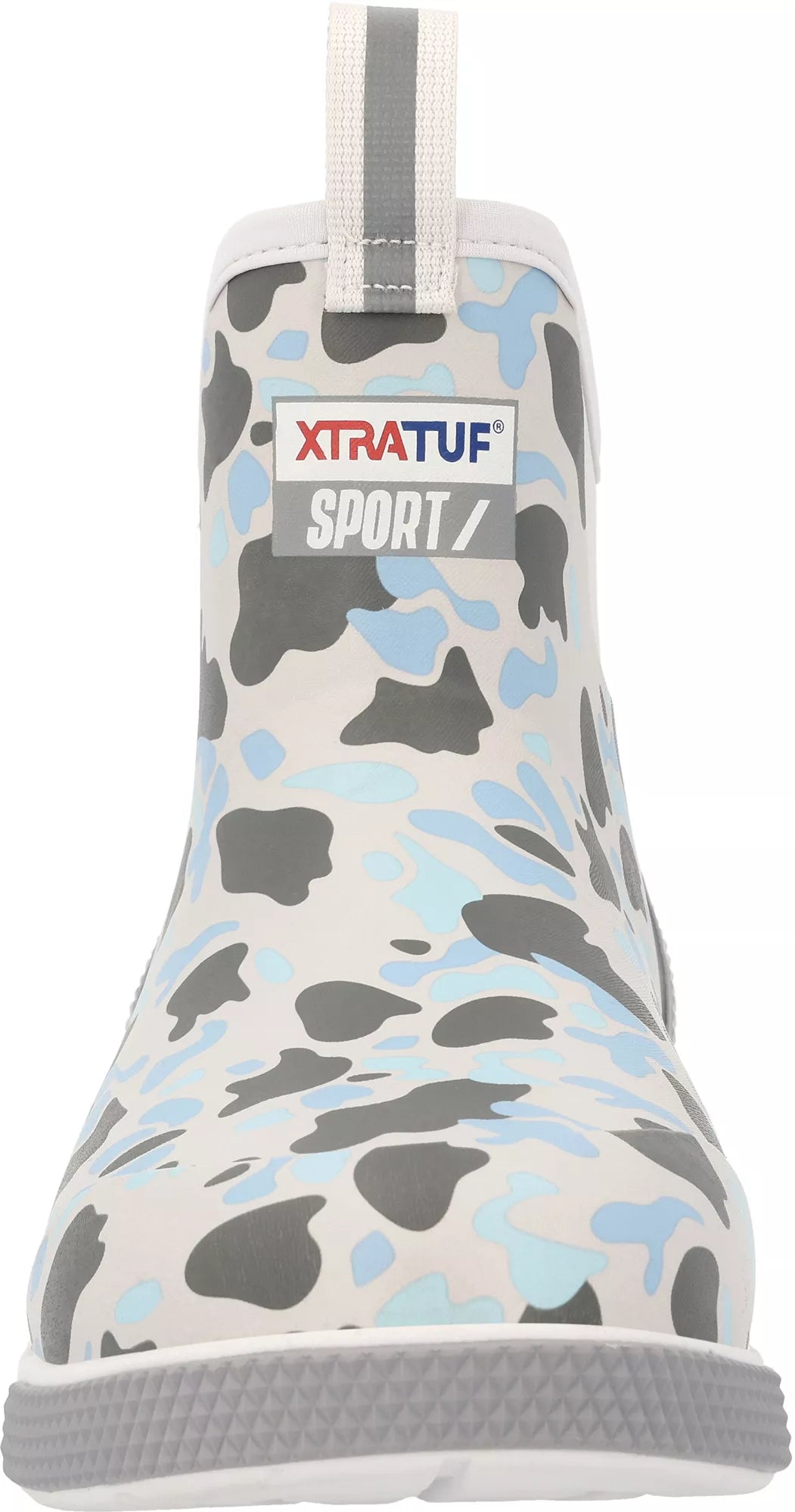 Men's Xtratuf Sport Ankle Deck Boot in Stormy Duck Camo