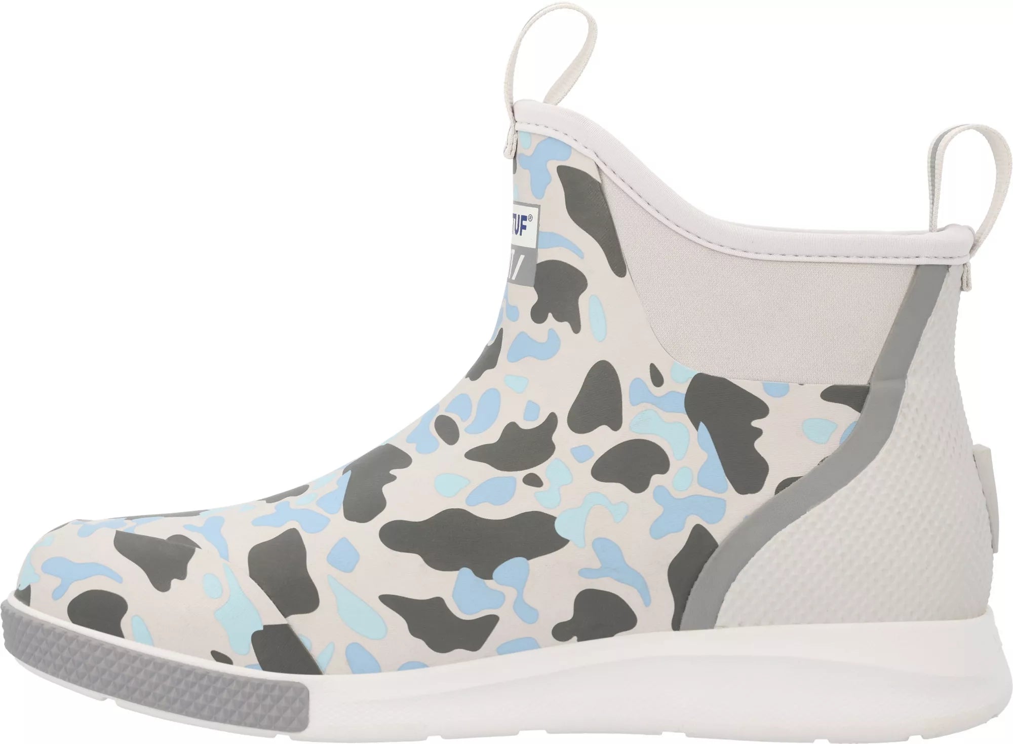 Men's Xtratuf Sport Ankle Deck Boot in Stormy Duck Camo