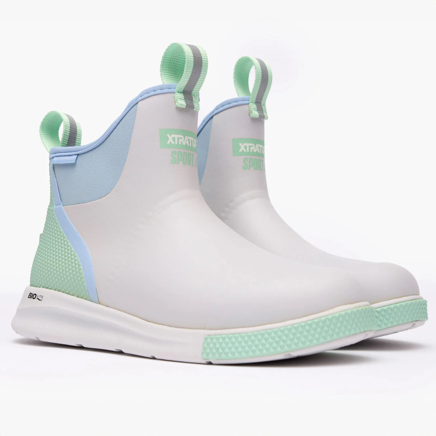 Women's Xtratuf Sport Ankle Deck Boot in Cloud