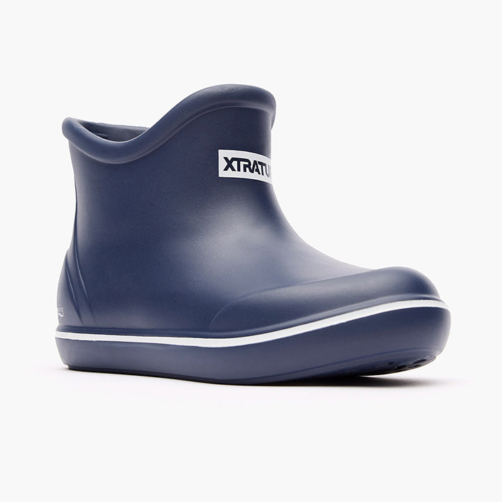 Little Kid's TUFS Navy Ankle Deck Boot
