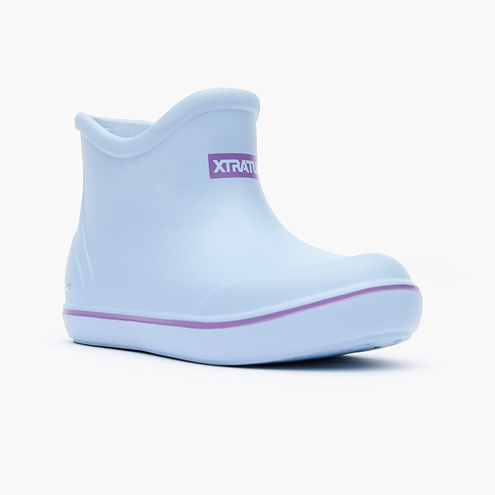 Big Kid's TUFS Light Blue Ankle Deck Boot