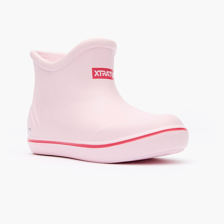 Big Kid's Tufs Pink Ankle Deck Boot