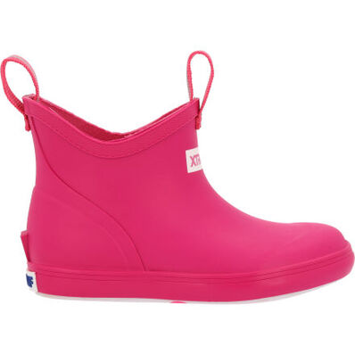 Kid's XTRATUF Ankle Deck Boots in Pink