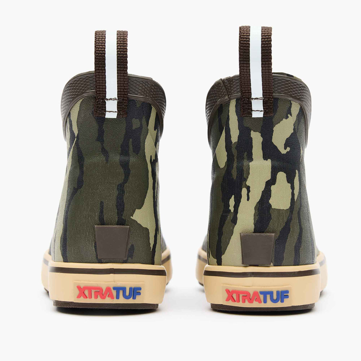 XTRATUF Botas tobilleras para niños en camuflaje Mossy Oak