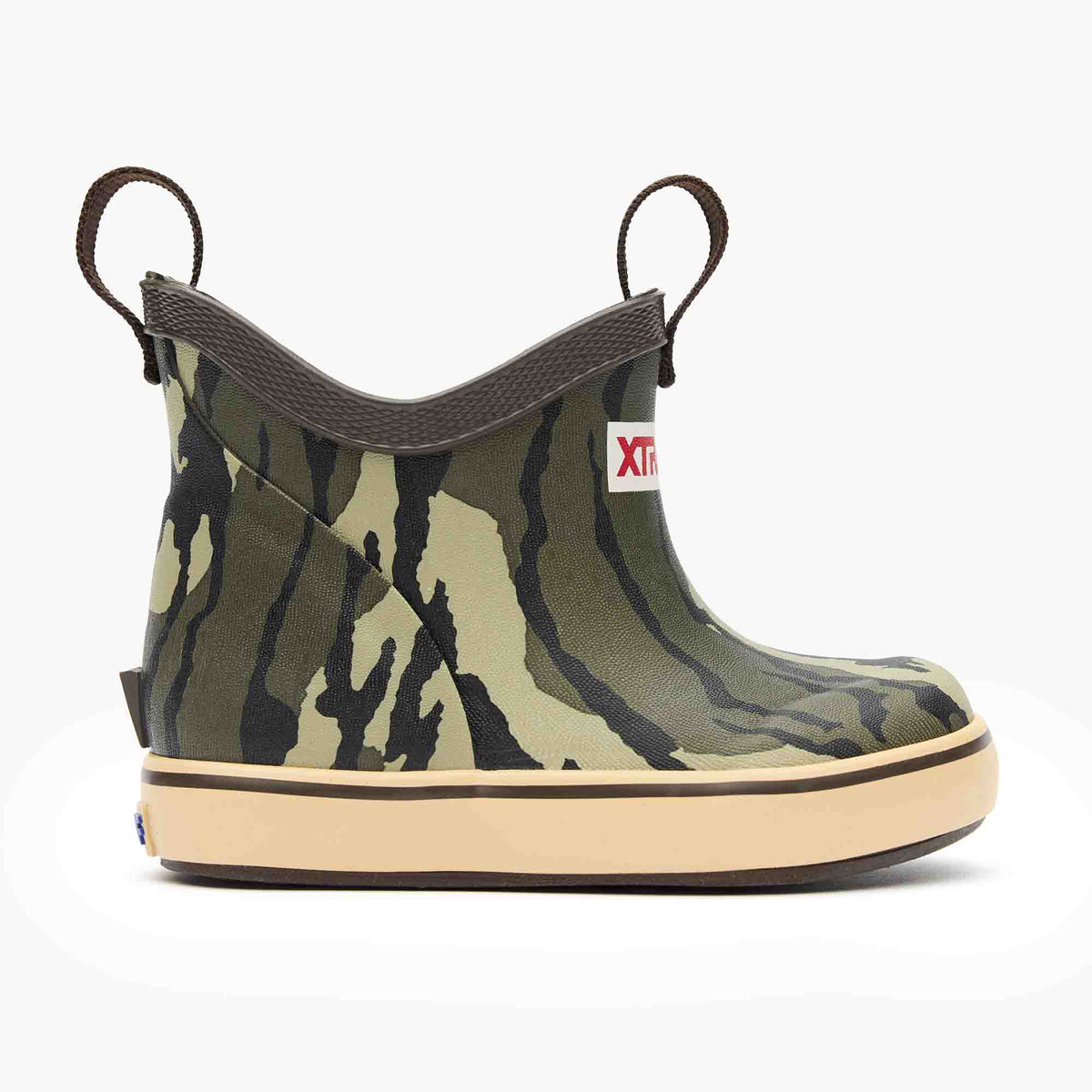 XTRATUF Botas tobilleras para niños en camuflaje Mossy Oak