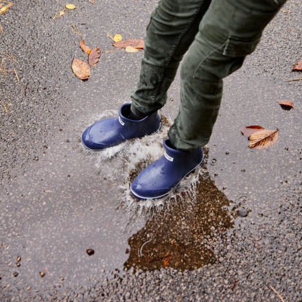 Big Kid's TUF Navy Ankle Deck Boot