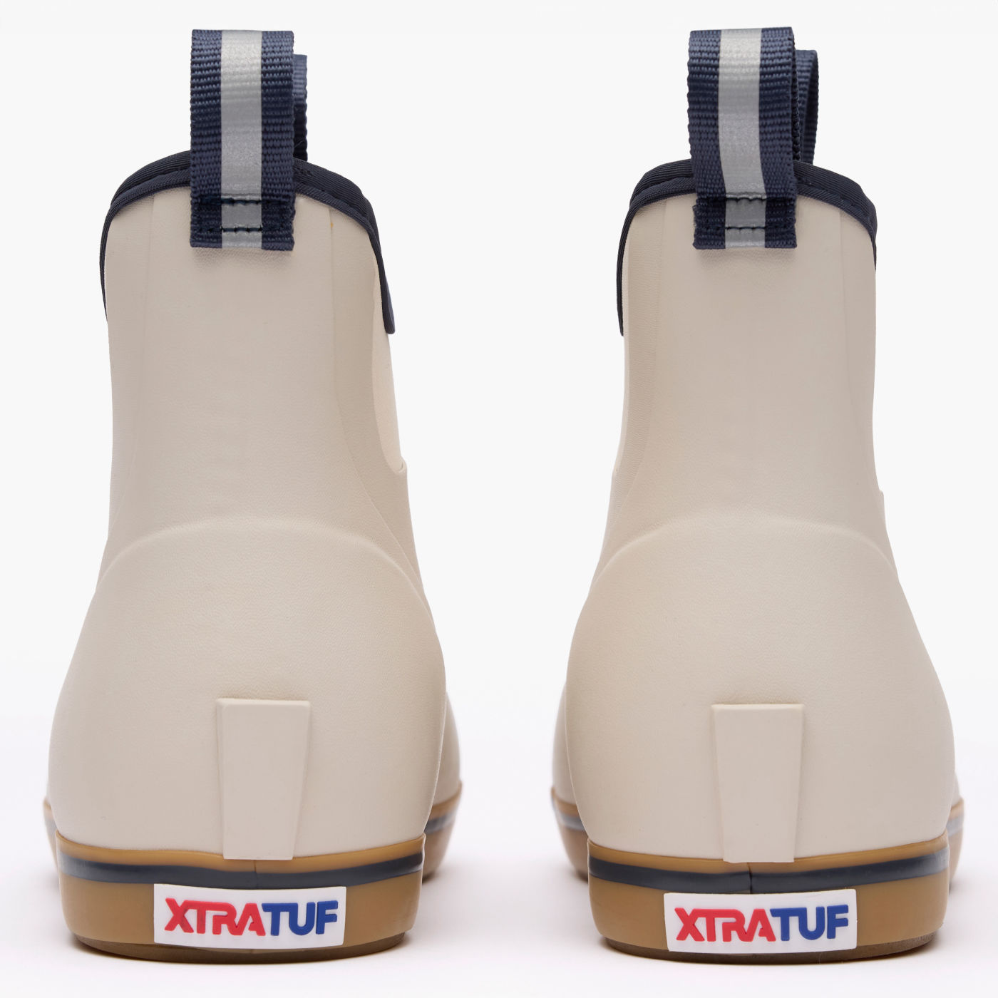 Men's XTRATUF Ankle Deck Boot in White/Navy