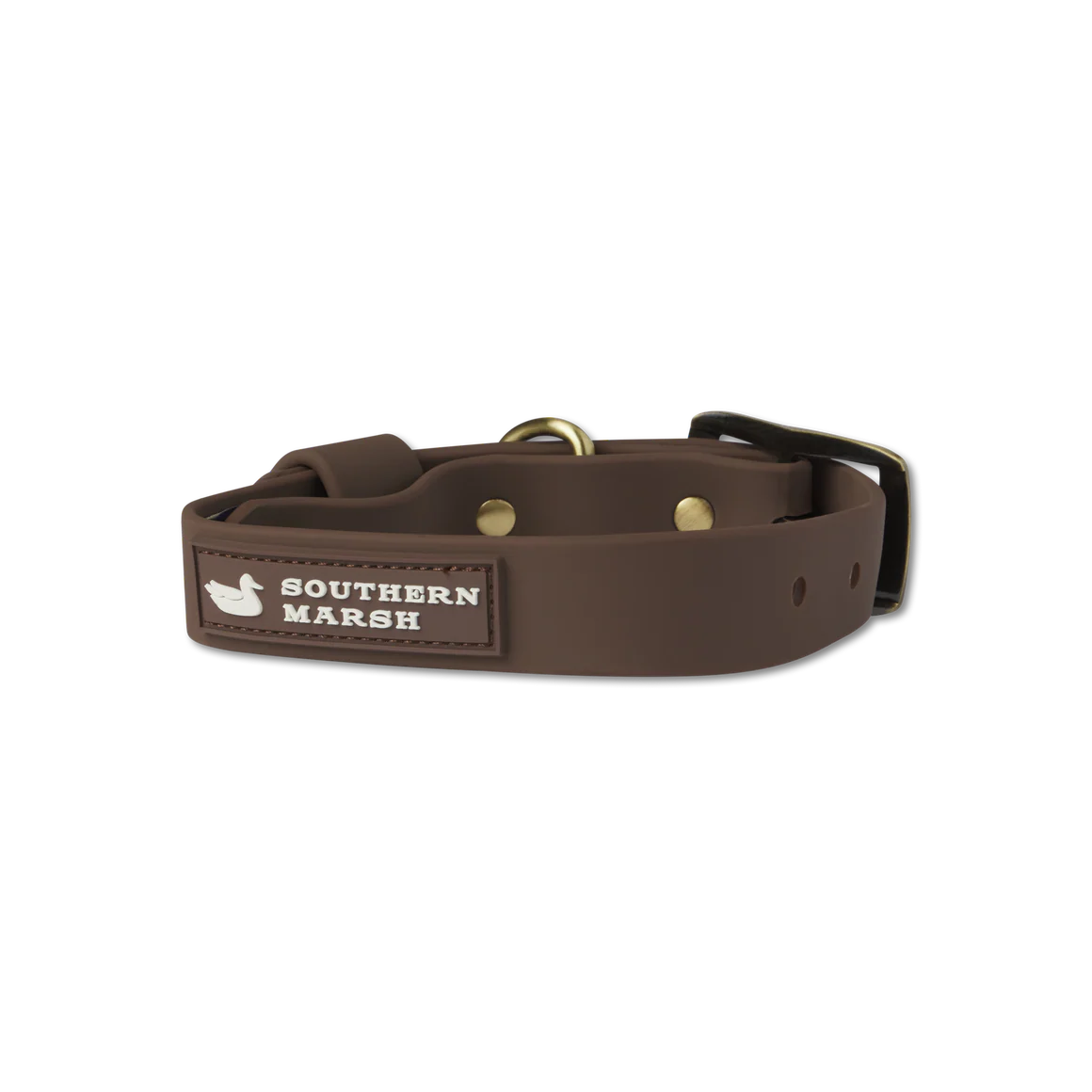 Southern Marsh Mason Waterproof Dog Collar in Dark Brown
