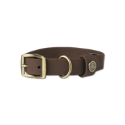 Southern Marsh Mason Waterproof Dog Collar in Dark Brown