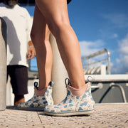 Women's Xtratuf Ankle Deck Boots in Ivory Duck Camo